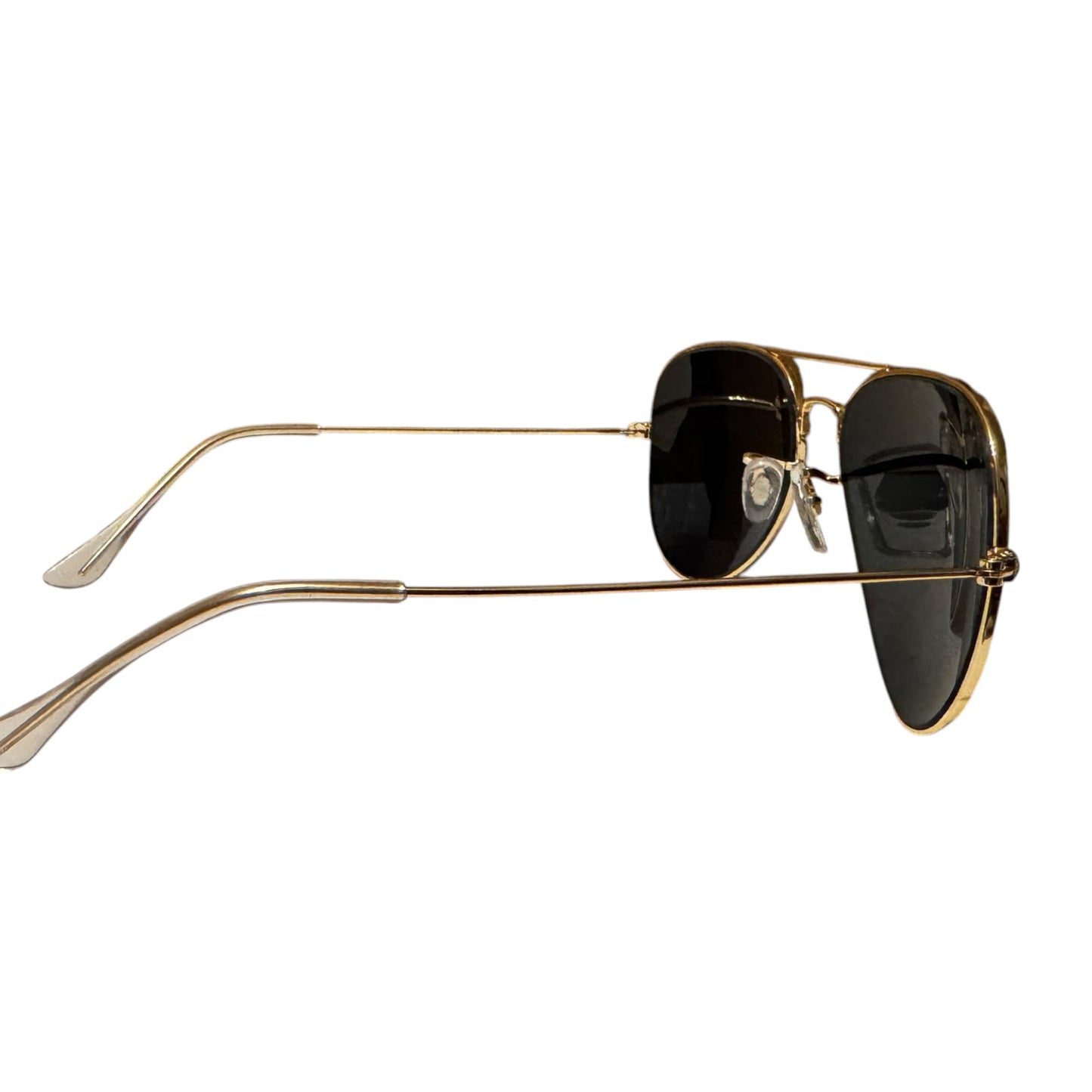 Ray-Ban Aviator Classic RB3025 Gold Frame G-15 Black Lenses Sunglasses