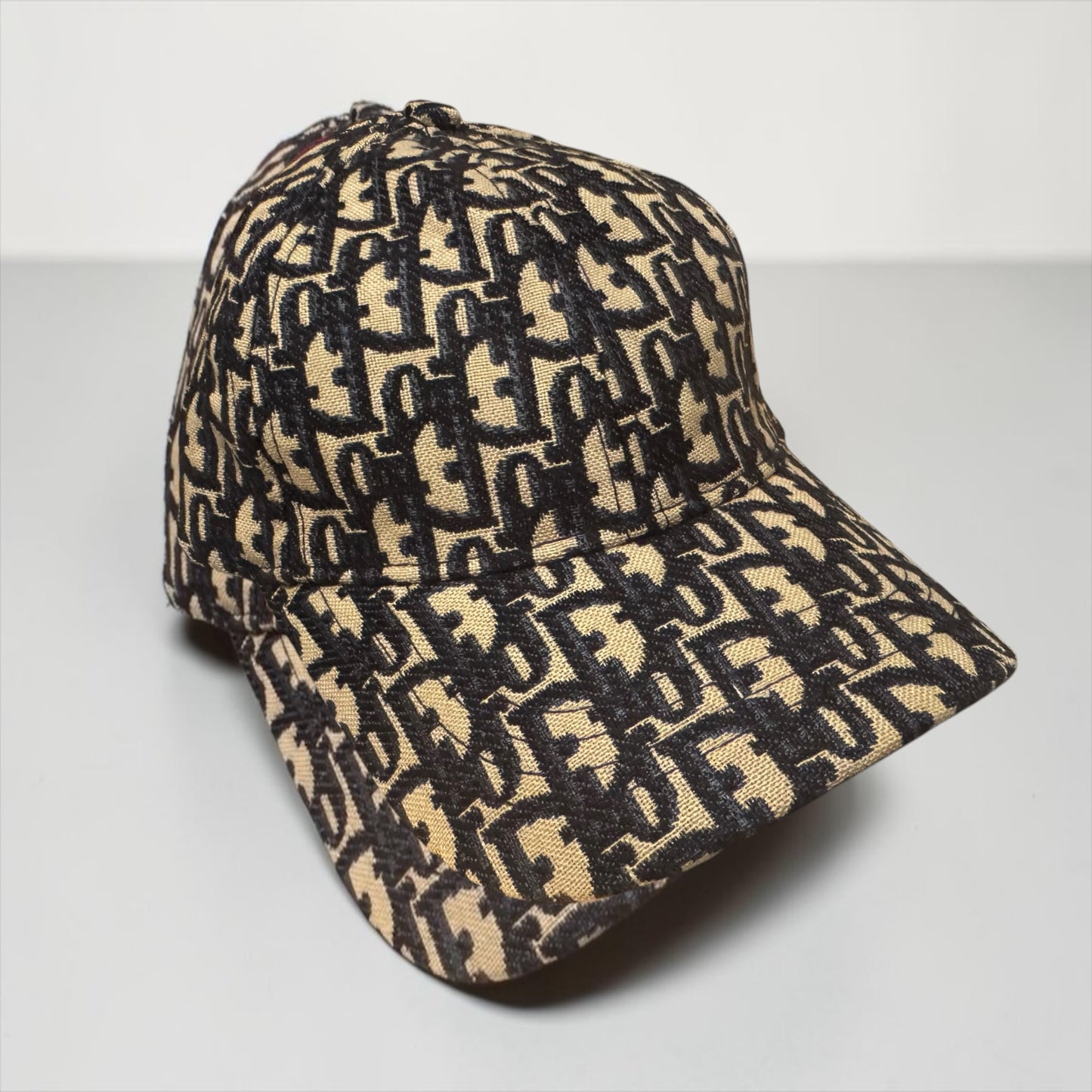 Cristian Dior Men's Oblique Designer Caps One Size