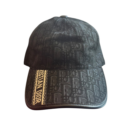Christian Dior Oblique Black Baseball Cap Dior