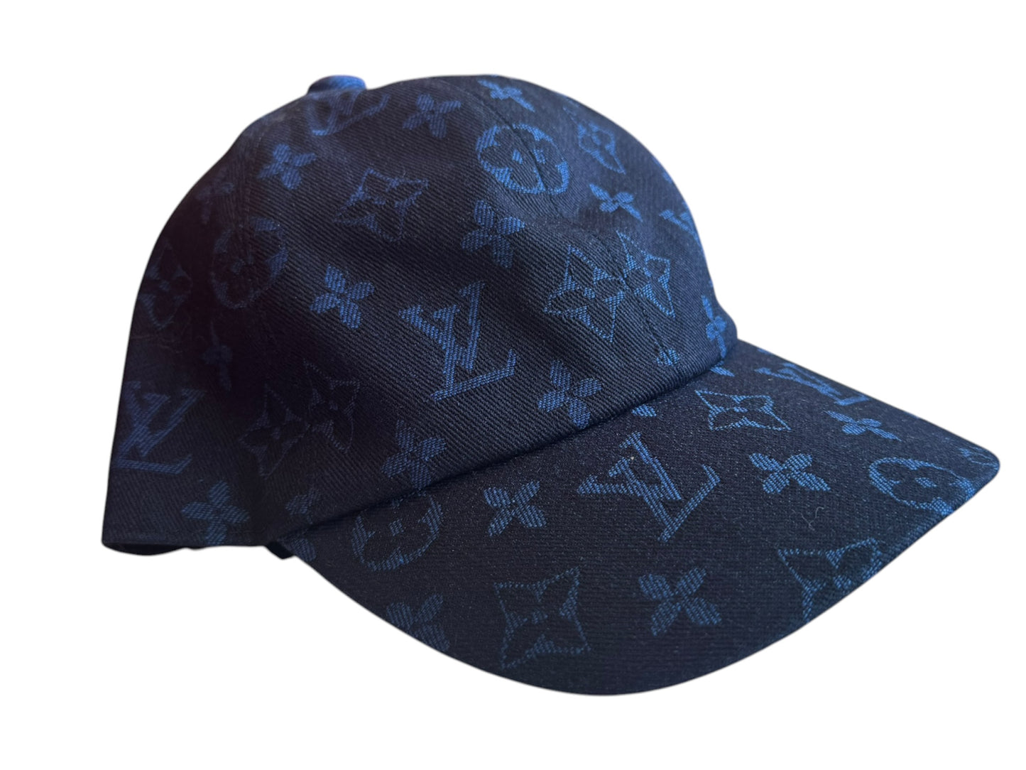 LV Louis Vuitton Blue Monogram Cap