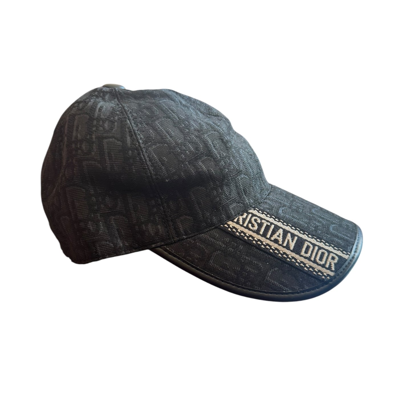 Christian Dior Oblique Black Baseball Cap Dior