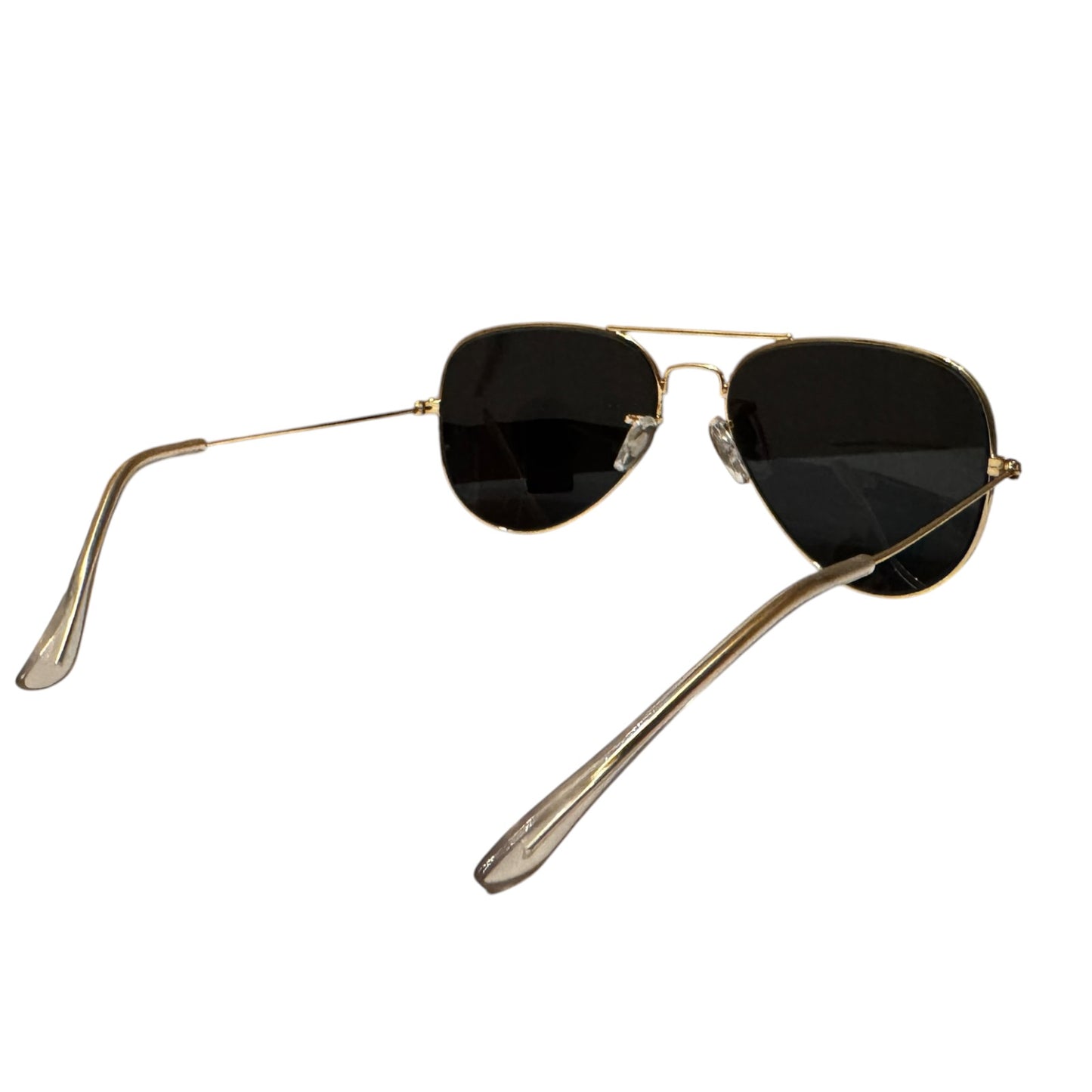 Ray-Ban Aviator Classic RB3025 Gold Frame G-15 Black Lenses Sunglasses