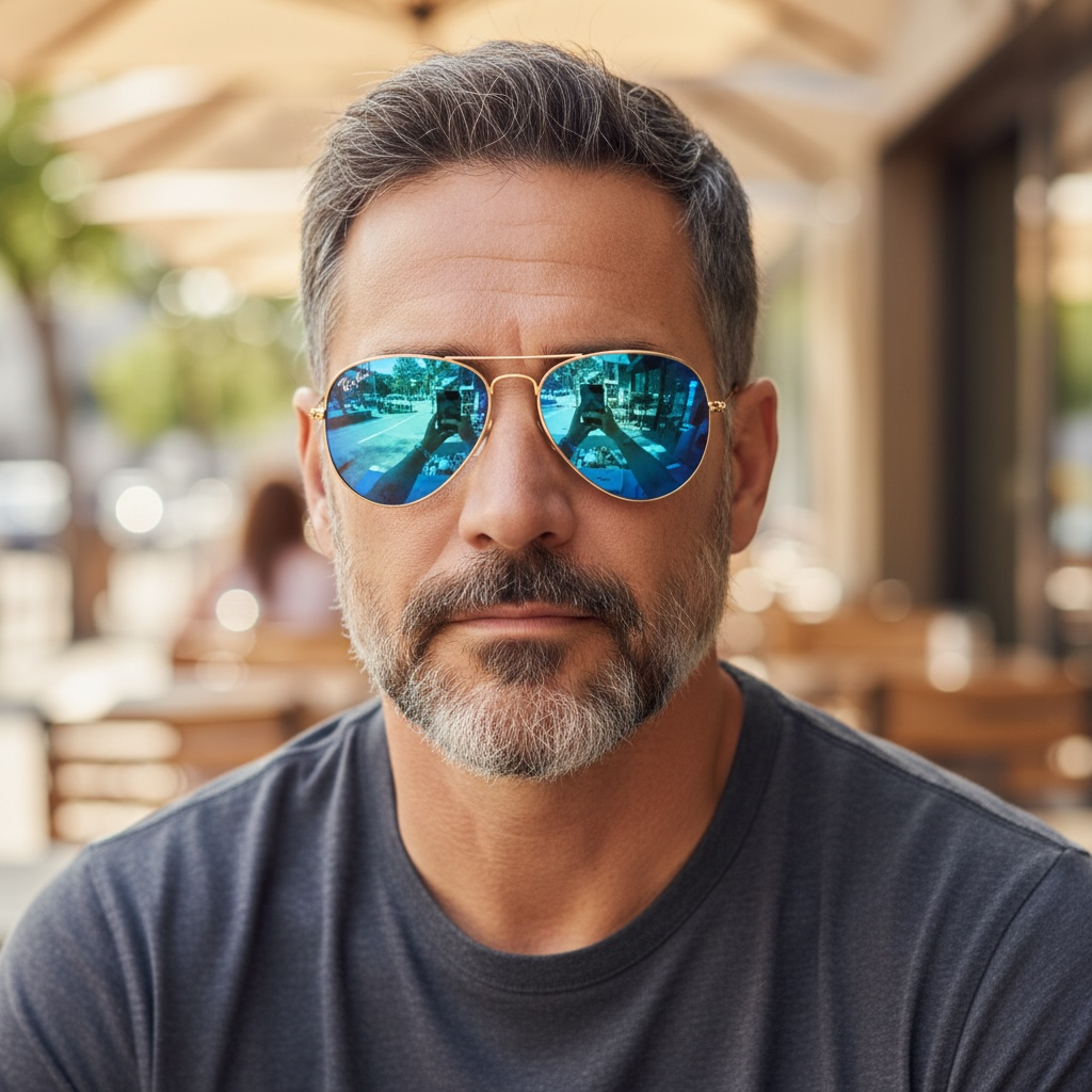 Ray-Ban Aviator Classic RB3025 Gold Frame G-15 Blue Lenses Sunglasses