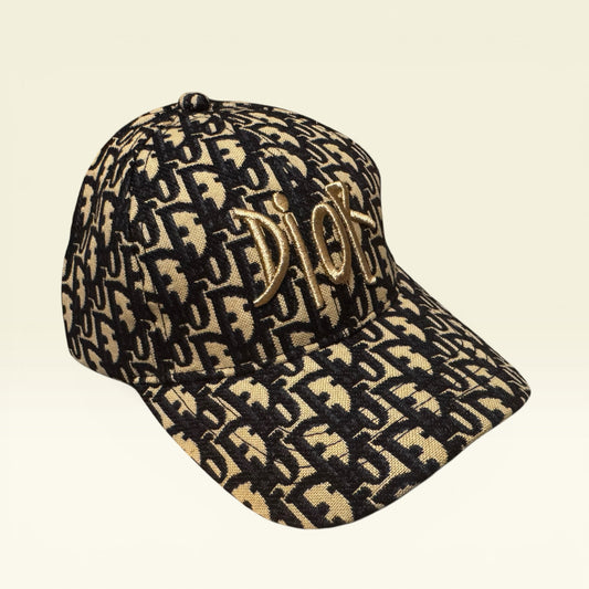 Cristian Dior Men's Oblique Designer Caps One Size