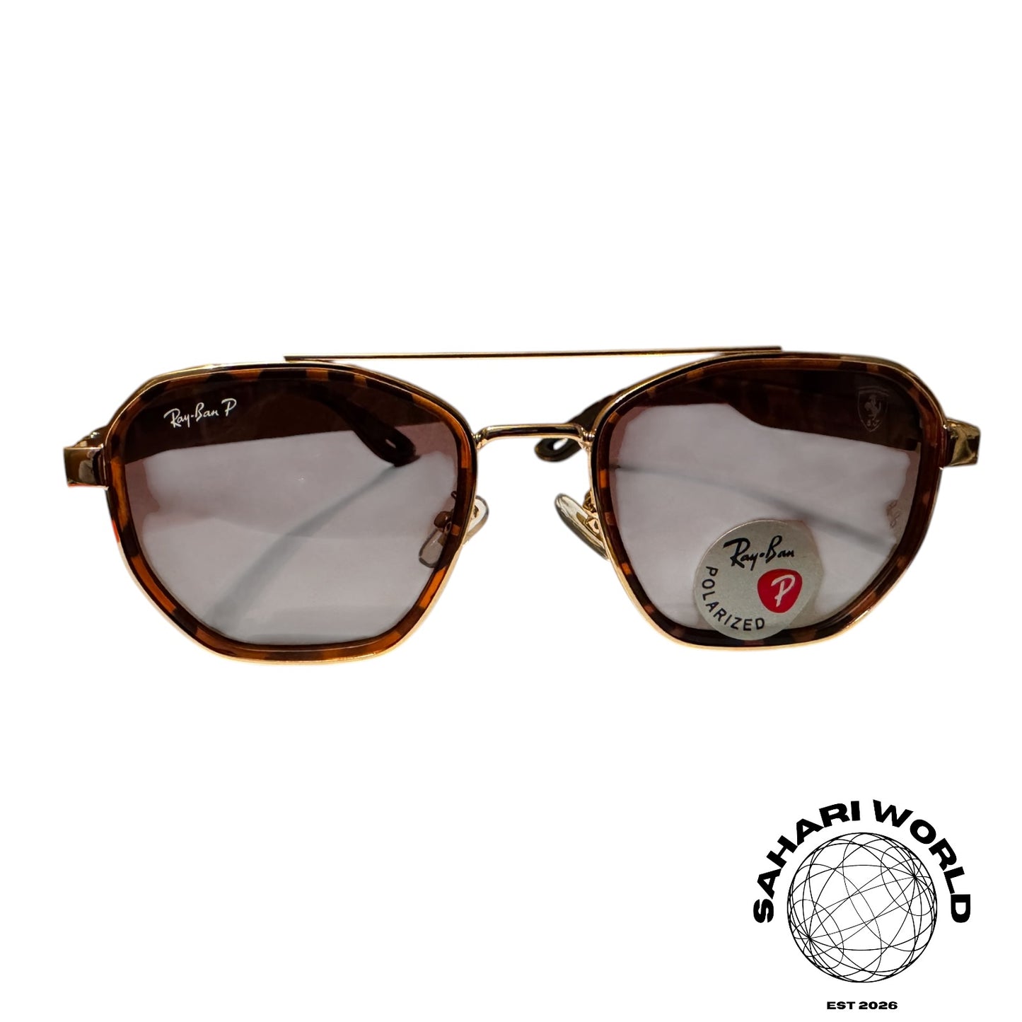 Ray‑Ban RB3675 Polarized Sunglasses – Classic Metal Frame – Unisex Premium Style