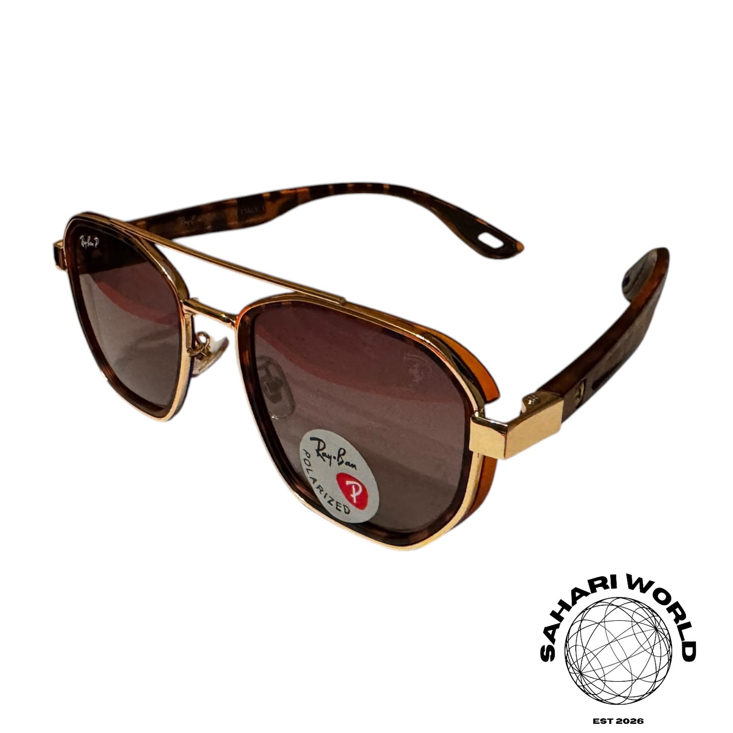 Ray‑Ban RB3675 Polarized Sunglasses – Classic Metal Frame – Unisex Premium Style