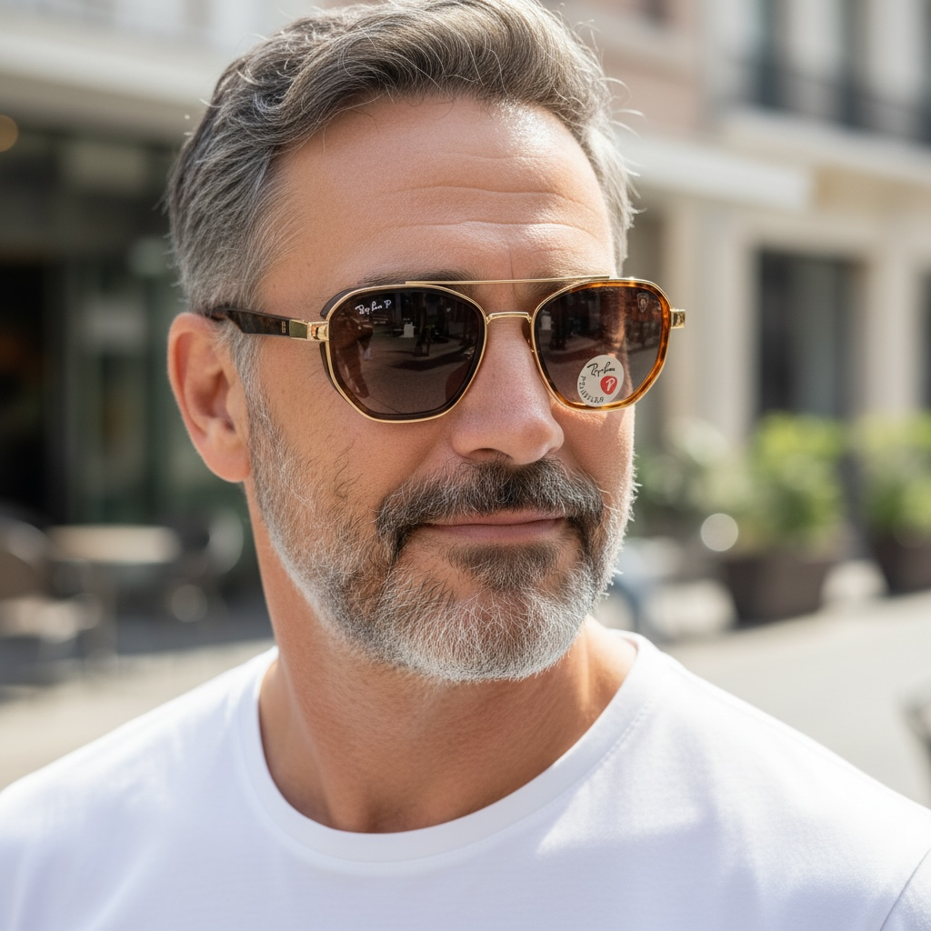 Ray‑Ban RB3675 Polarized Sunglasses – Classic Metal Frame – Unisex Premium Style