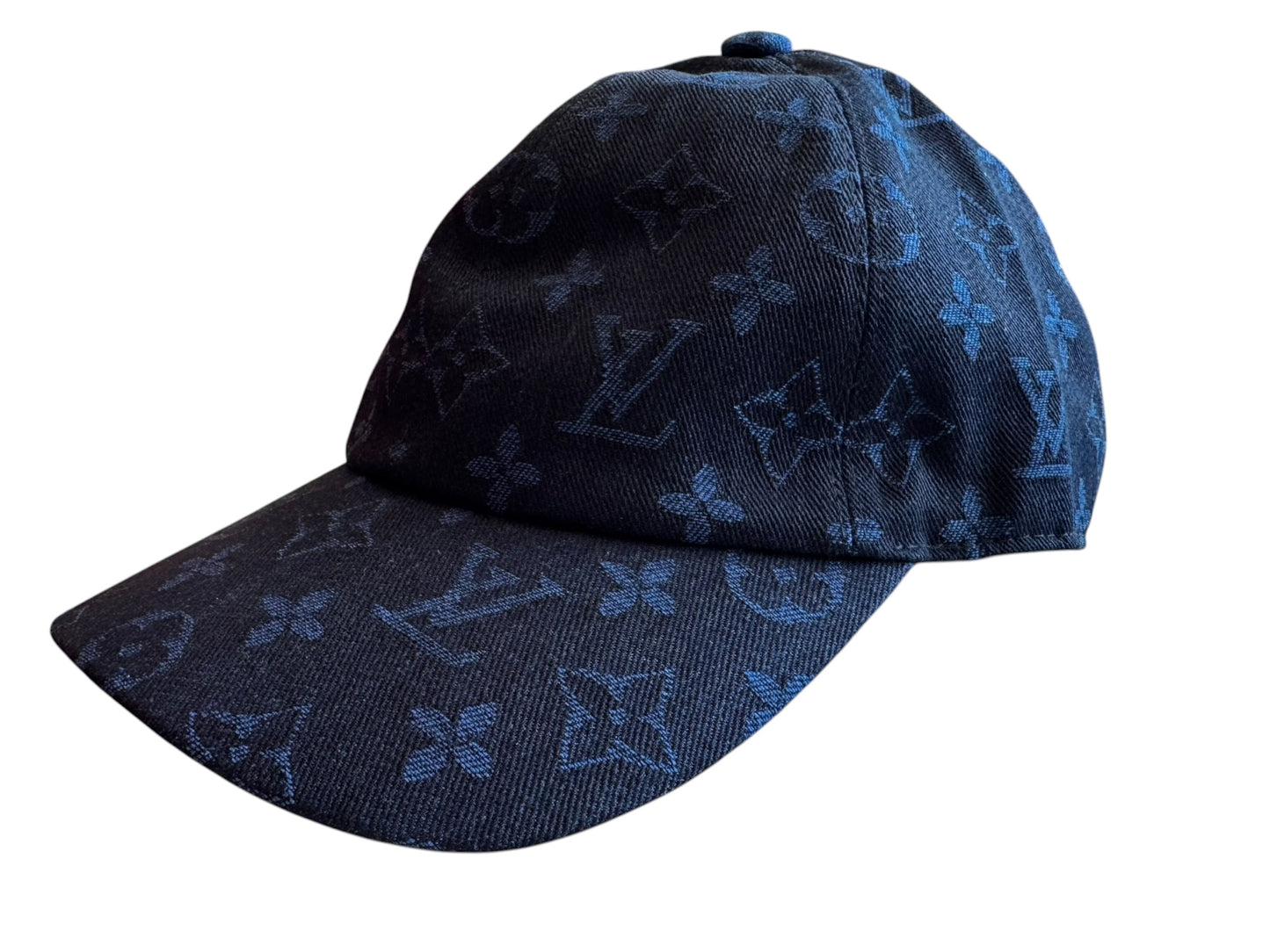 LV Louis Vuitton Blue Monogram Cap