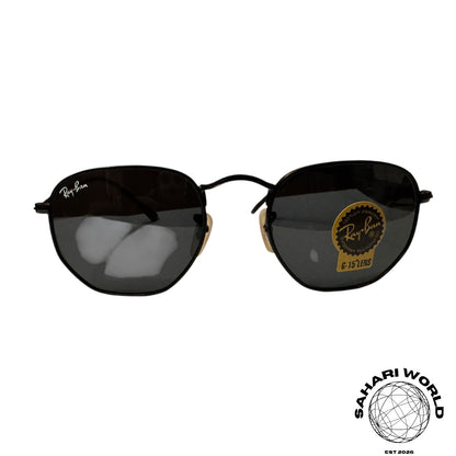 Ray‑Ban RB3548 Hexagonal Sunglasses – Classic Metal Frame, Iconic Unisex Style