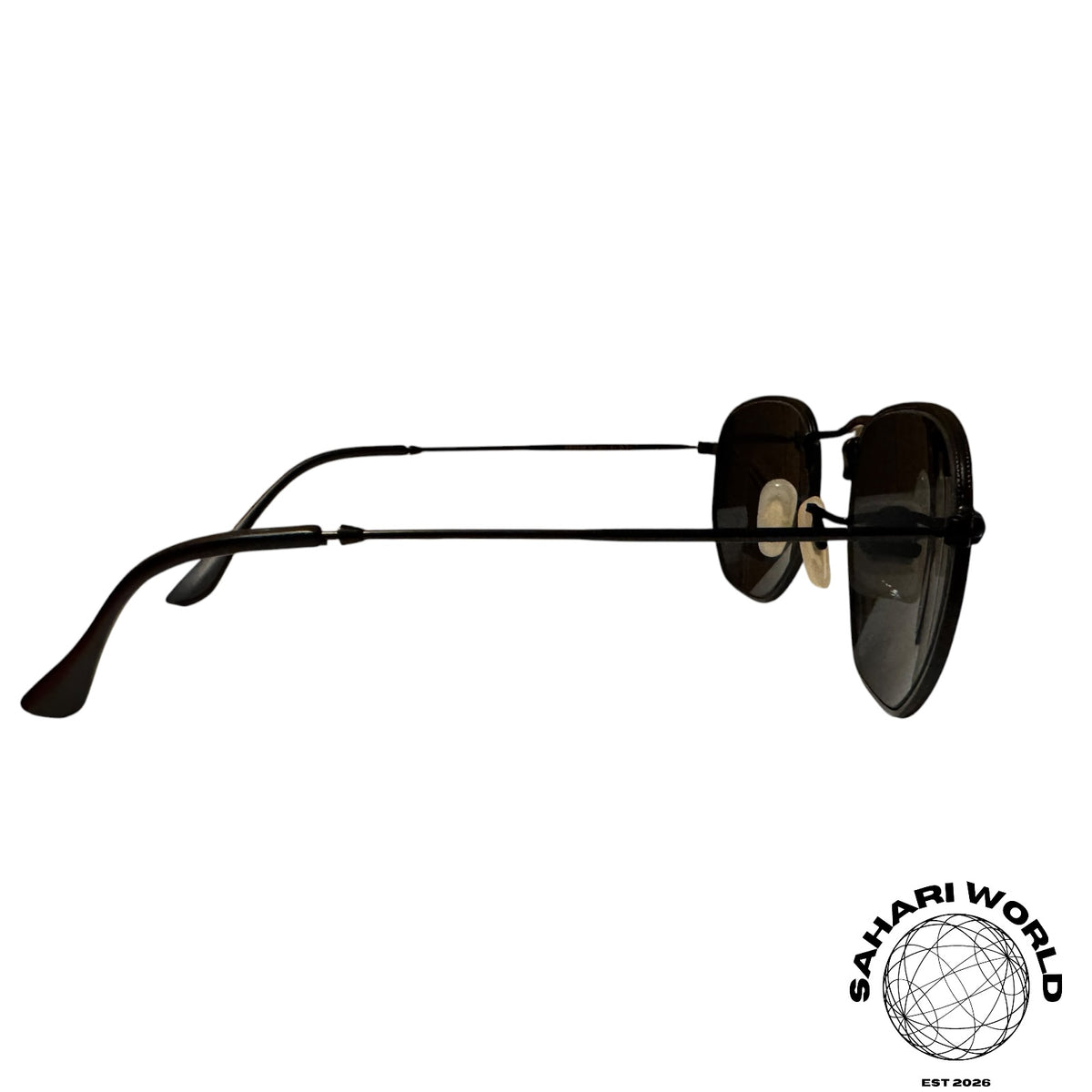 Ray‑Ban RB3548 Hexagonal Sunglasses – Classic Metal Frame, Iconic Unisex Style