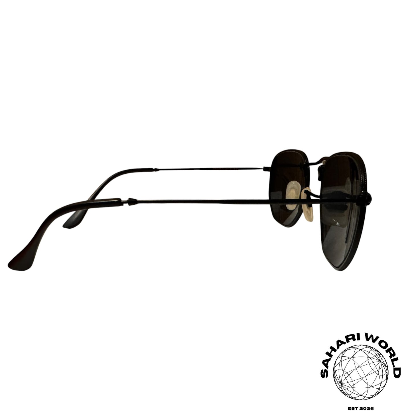 Ray‑Ban RB3548 Hexagonal Sunglasses – Classic Metal Frame, Iconic Unisex Style